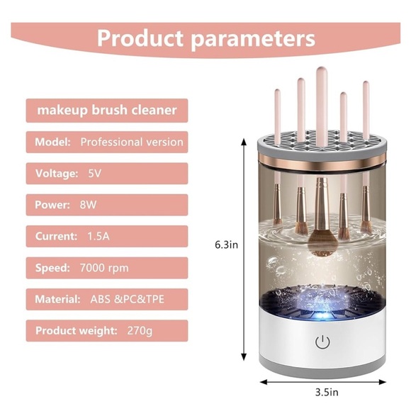 NEW IN BOX  Brushly Pro Cosmetic Brush Cleaner - Picture 4 of 9